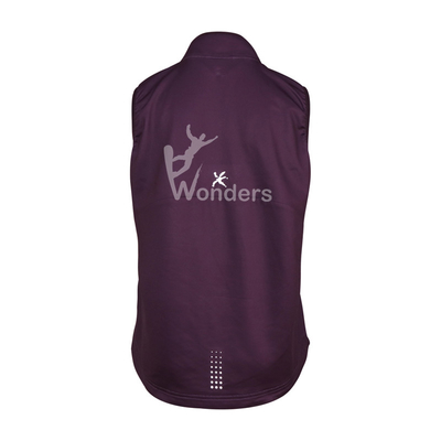 Men's and women's sleeveless ultrasonic quilting running vest